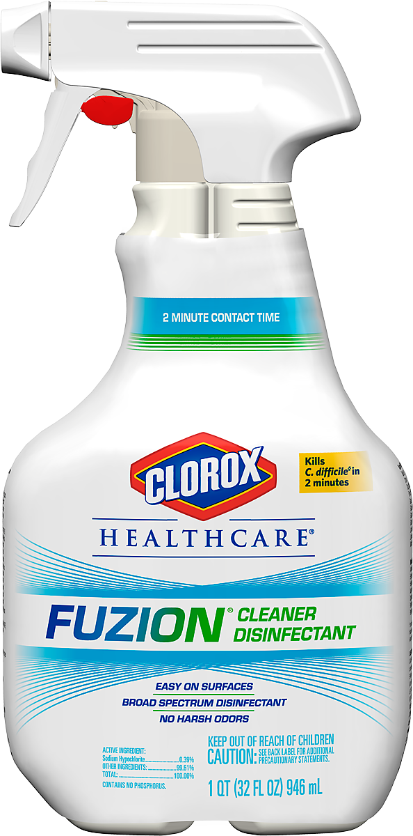 Clorox Healthcare® Fuzion® Cleaner Disinfectant CloroxPro
