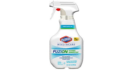 Clorox Healthcare<sup>®</sup> Fuzion<sup>®</sup> Cleaner Disinfectant Spray Technical Info