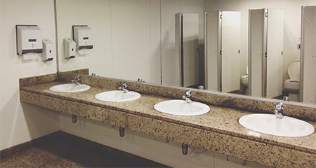 The Truth About Public Restrooms Infographic