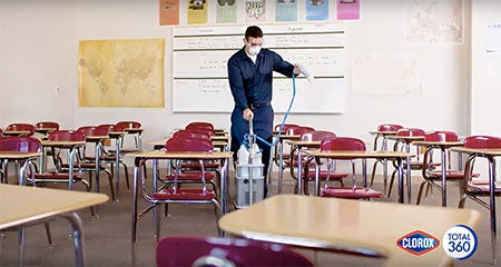 Clorox<sup>®</sup> Total 360<sup>®</sup> for Healthier Schools