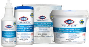Produits germicides à l’eau de Javel