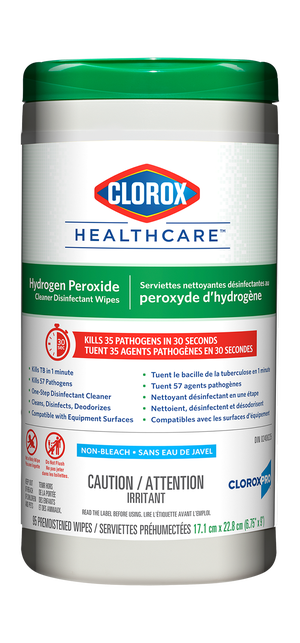Produits nettoyants désinfectants au peroxyde d’hydrogène
